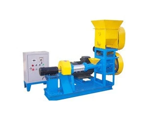 30-50kg/h small electric floating fish feed pellet processing making extruder machine