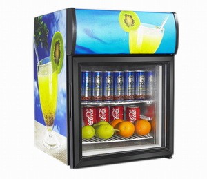 30 liter glass door mini bar fridgeJGA-SC20 with light box