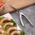 Import 304 stainless steel shrimp peeling tool professional convenient shrimp peeler knife seafood shell prawn curved peeler from China