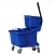 Import 36L  hotel cleaning house keeping hand pull  single  bucket mop wringer trolley from China