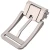 Import 38mm reversible buckles silver frame-style custom belt buckles men with fashionable style from China
