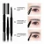 Import 3D Eyebrow 3 in 1 Eyebrow Pencil + Air Cushion Eyebrow Powder + Brow Brush Makeup Cosmetic from China