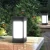 Import 4 in 1 Wall Lamp Post Lamp Courtyard Outdoor Column Lamp Gate Villa Garden Fence light and solar lawn light from China