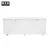 Import 400L double doors room half cooler half freezer 12v 24v dc deep horizontal freezer from China