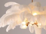 40cm 80cm Oversize hand selected dyed ostrich feather home decoration camel bird feather colorful ostrich hair