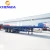 Import 40ft 60ft 30ton flat bed semi house container extendable flatbed trailer from China
