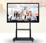 42-86inch   Factory supply no folded smart classroom solution all in one touch screen smart white board