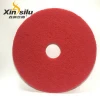 430 mm red and white marble floor polishing pad for cleaning