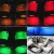 Import 4pcs Multi Color Car Interior LED Light car Atmosphere Lamp Auto Ambient Lighting DC 12V New products in high quality from China