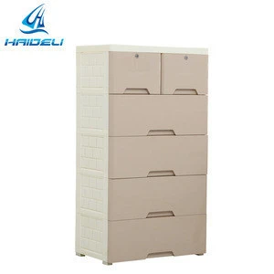 5 layer Colorful Competitive Price Multi-Function Kids toy drawer clothes cabinet Plastic storage cabinet and drawers