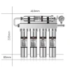5-layer water filter UF water purifier  Counter top kitchen water purification system