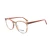 Import 5829 manufacturers eyeglass frame italy designer without lenses from China