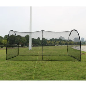 5m*4m*2.5m outdoor Softball training batting cage with customize logo for baseball batting  cage