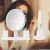 Import 5X Magnifying Led Travel Portable Oval Strip Handheld Cosmetic Makeup Mirror from China