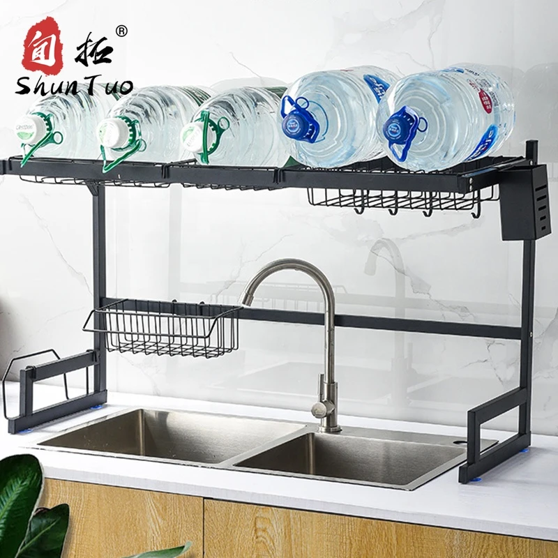 65 organizer dry dishes kichen dish drying rack over kitchen sink countertop storage holders racks kitchen sink dish rack