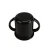 Import 6cm wholesale Customizable Enamelware Coffee Short Tumbler small enamel Wine mug with double handle from China