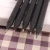 Import 7 inch black wood pencil with eraser from China