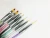 Import 7 Pieces Nail Art Liner Brushes Painting Nail Crystal Brush Pen UV Gel Acrylic Nail Design Nylon Brush Pen Dotting Drawing from China