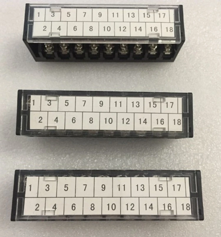 7.62mm Pitch PCB Double Row Terminal Block 2KDS 300V 10A 7.62mm Pitch