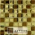 Import 8-12mm beveled glass mirror tile golden from China