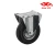 Import 80mm black rubber caster wheel with roller bearing from China