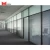 Import 83mm modern aluminum frame tempered glass fixed removable office partition screen wall within blind from China