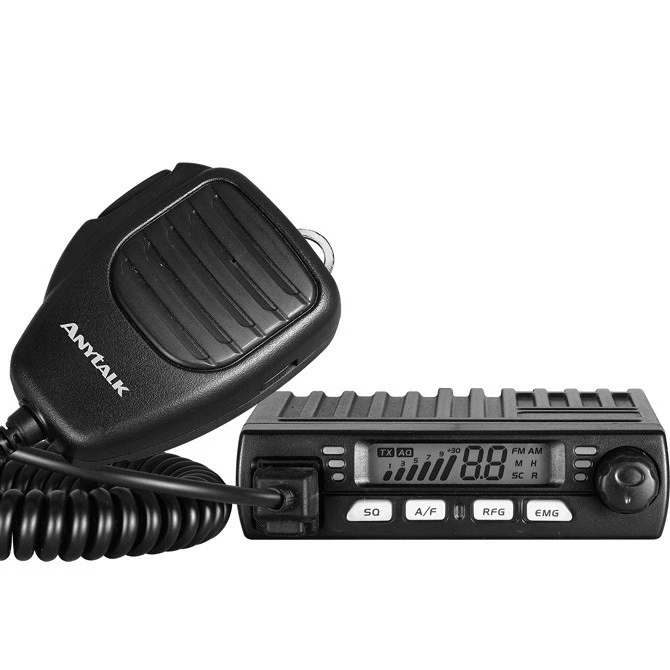 8W  AT-27S mobile ham radio station 27MHZ CB walkie talkie interphone 4W cheap car radio