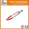 9 inch Kitchen picnic food BBQ silicone tongs cooking tools