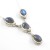 Import 925 Sterling Silver Jewelry Wholesale Semi Precious Stone Labradorite Necklace from India