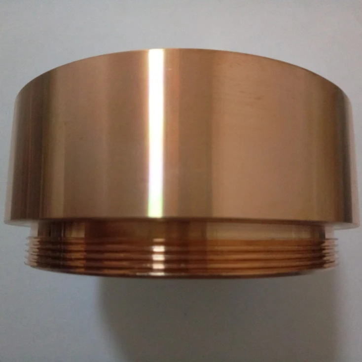 99.99% 4N In Stock EXW Price High Purity Cu Target Copper Sputtering Target with Optional Size