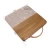 Import Acacia wood and marble cheese board cutting board with rose gold chrome handle from China