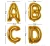 Import AcCept Small Quantity Fast Delivery Rose Gold and Silver Custom Phrase 16&quot; Inch Letters Aluminum Foil Balloons from China