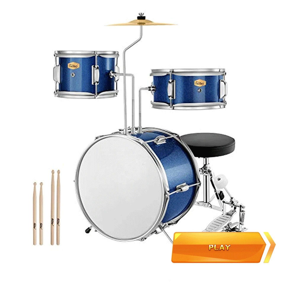 Acrylic Musical Instruments Price Children Digital Cymbals And Accessories Drum Set Microphone Professional