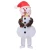 Import Adult Inflatable White Snowman Inflatable Suit For Halloween Christmas Party Blow-up Costume from China