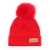 adult kids New style baby warm winter pom poms hat custom knitted pom beanie hat with top fur ball