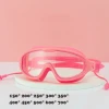 Adult Myopia swimming goggles silicone fashionable wide vision swimming goggles Comfortable Wider vision swimming goggles
