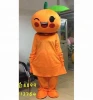adult orange costume for event, advertising fabric orange mascot costume for sale