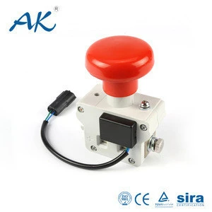 AED300A 80V 300A Control Button And Push Button Switches For Forklift Truck 300A Emergency Switch