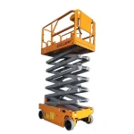 aerial work platform lift table scissor lift mini auto crawler trolley small hydraulic self propelled electric scissor lift