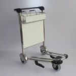 Airport luggage carts and trolleys