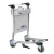 airport luggage trolley aluminium airport baggage trolley