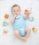 Import Alilo Baby Rattles Set 8 pcs Gum Massager safety TPE material For Teething Pain Relief Baby teethers Silicone Baby Teether from China