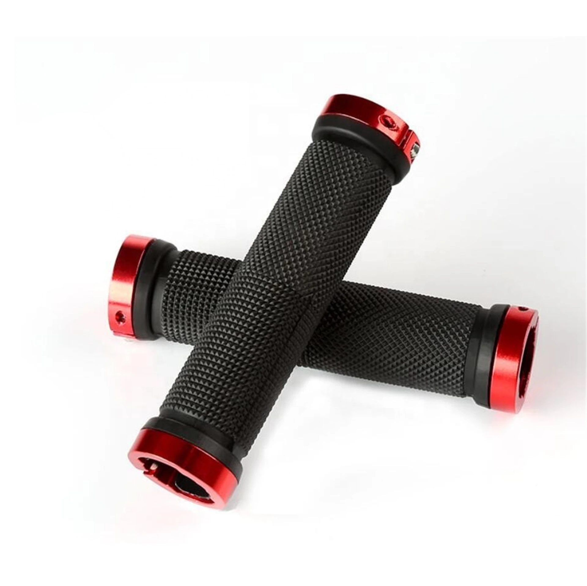 Aluminium Alloy Two Sides Can Be Locked Anti-slip Bicycle grips