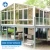Import aluminum alloy glass garden house building a solarium on a deck backyard solarium glass enclosure from China