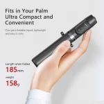 Aluminum alloy selfie stick handheld anti-shake wireless selfie stick mobile phone live tripode para celular