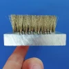 Aluminum base copper wire polishing flat brush