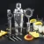 Import Amazon Custom 10 Pieces Stainless Steel Bartender Kit Cocktail Shaker Making Set Professional Bar Tool Set with Stylish Stand from China