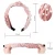 Import Amazon Fashion Headbands Knot Turban Hairband Hair Hoops Head wrap with Faux Pearl Party Women Crown Velvet Knot Headband from China