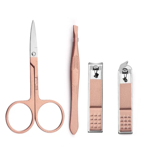 Amazon Hot Sale 8pcs Stainless Steel Toenail Clippers Kit Manicure Set Nail Clippers Pedicure Kit