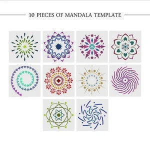 Amazon hot sell professional art supplies  of mandala dotting tools manufacturer(52 pcs as a kit )